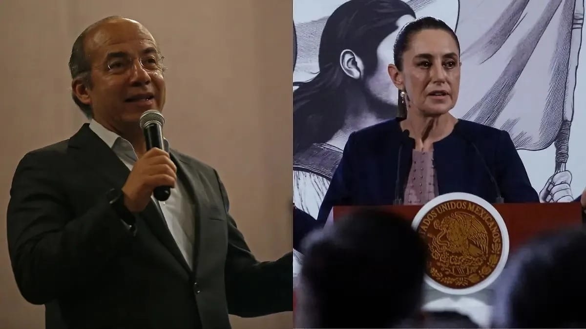 Claudia Sheinbaum kritisiert Felipe Calderón: „unecht und verräterisch“