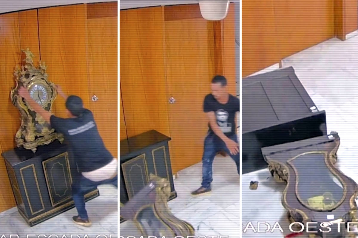 Man die op 8/1 de klok brak, wordt gearresteerd door PF na bevel van Moraes
