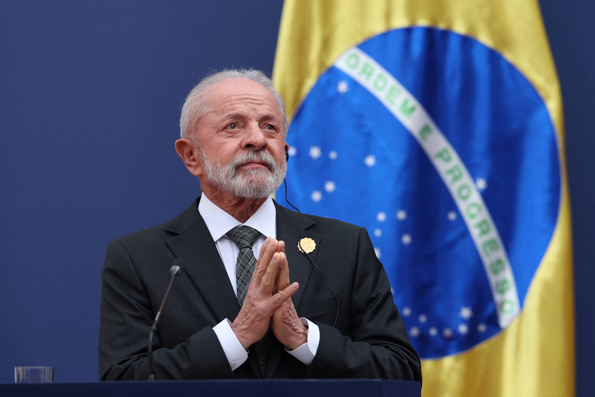 Lula diz que guerra tarifária contra os EUA só começa quando der resposta a Trump