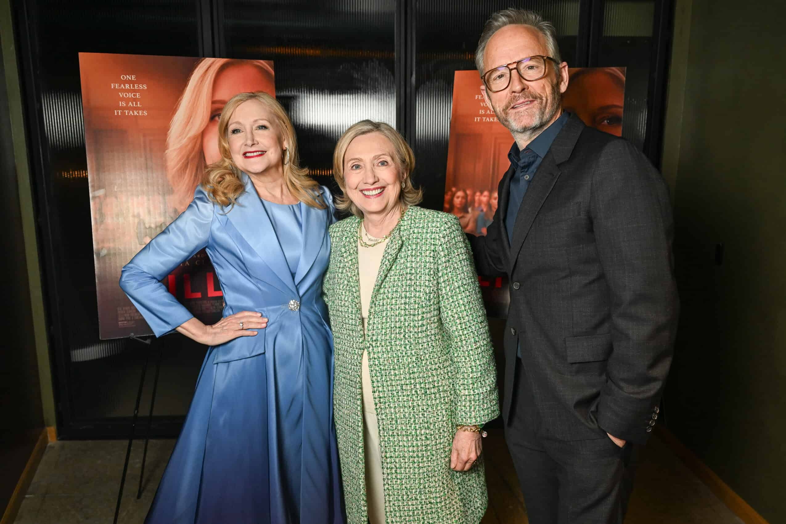 Hillary Clinton hat einen Überraschungsauftritt bei der Premiere von „Lilly“ der Cinema Society