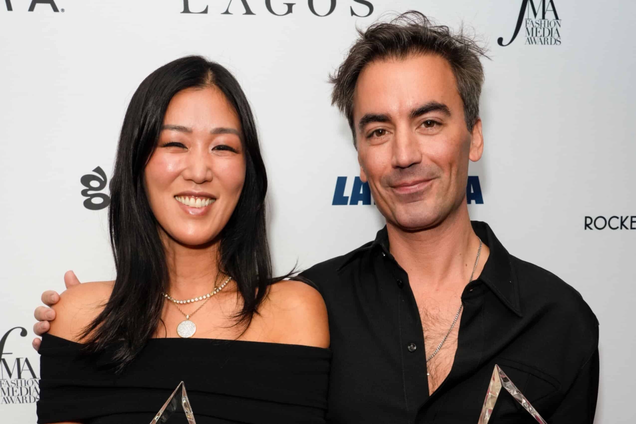 Laura Kim y Fernando García salen de Óscar de la Renta