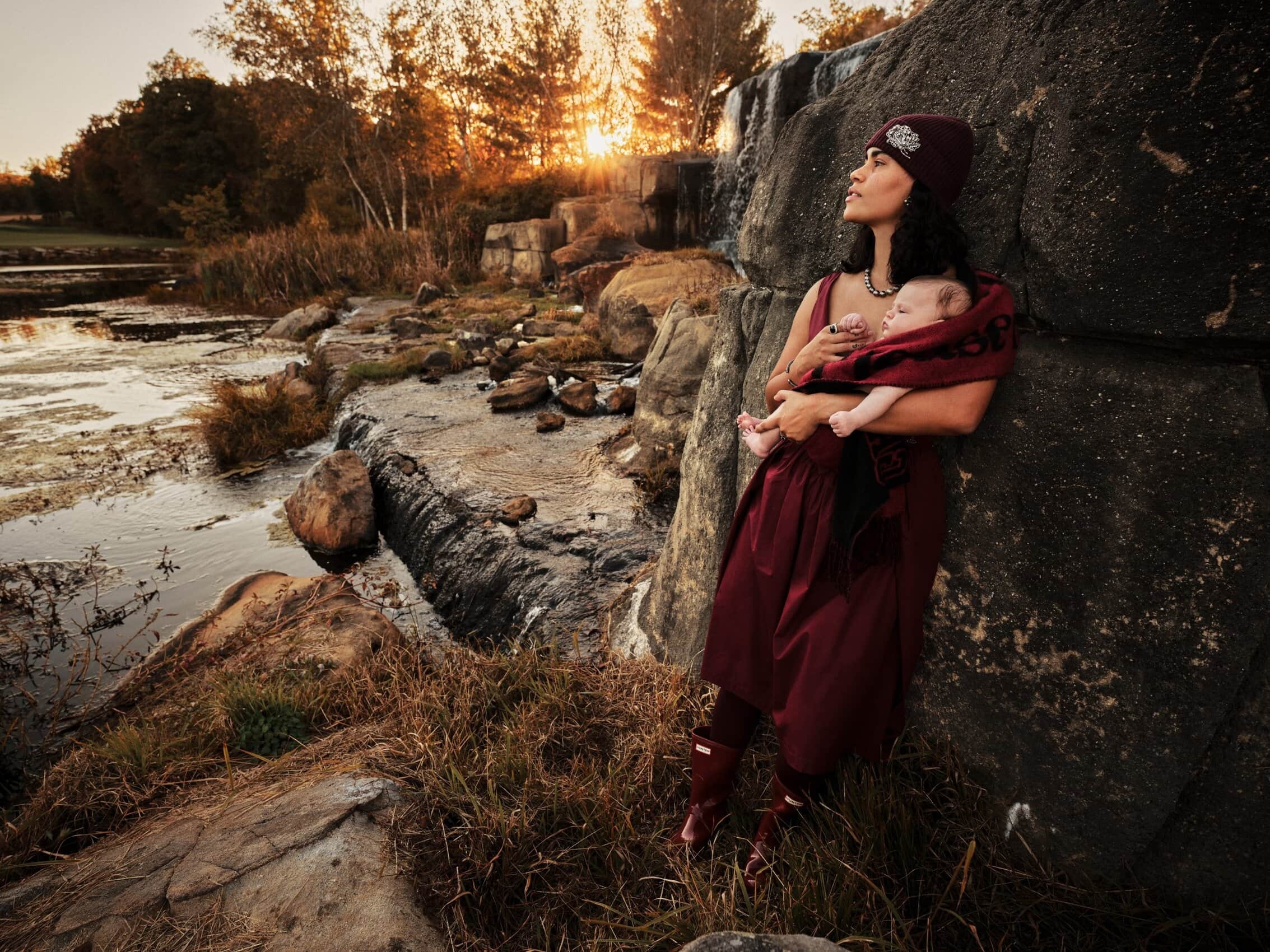 Photographer Jordan Millington Liquorice and Model Karol Santos Celebrate Motherhood