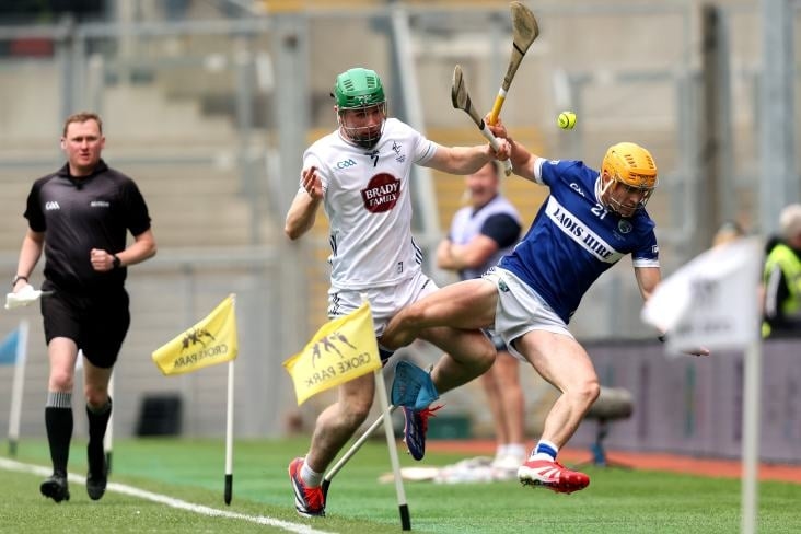 Superb second-half sees Kildare triumph over Laois to first Joe McDonagh Cup crown