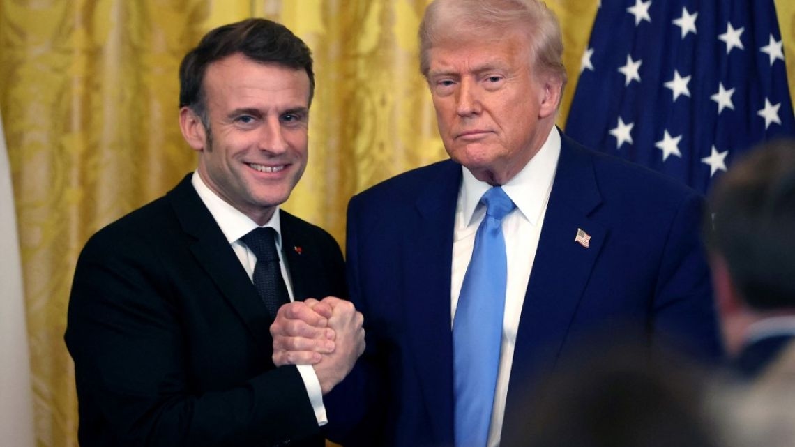 Trump said Putin "wants to end this war" and Macron anticipated a truce in a few weeks