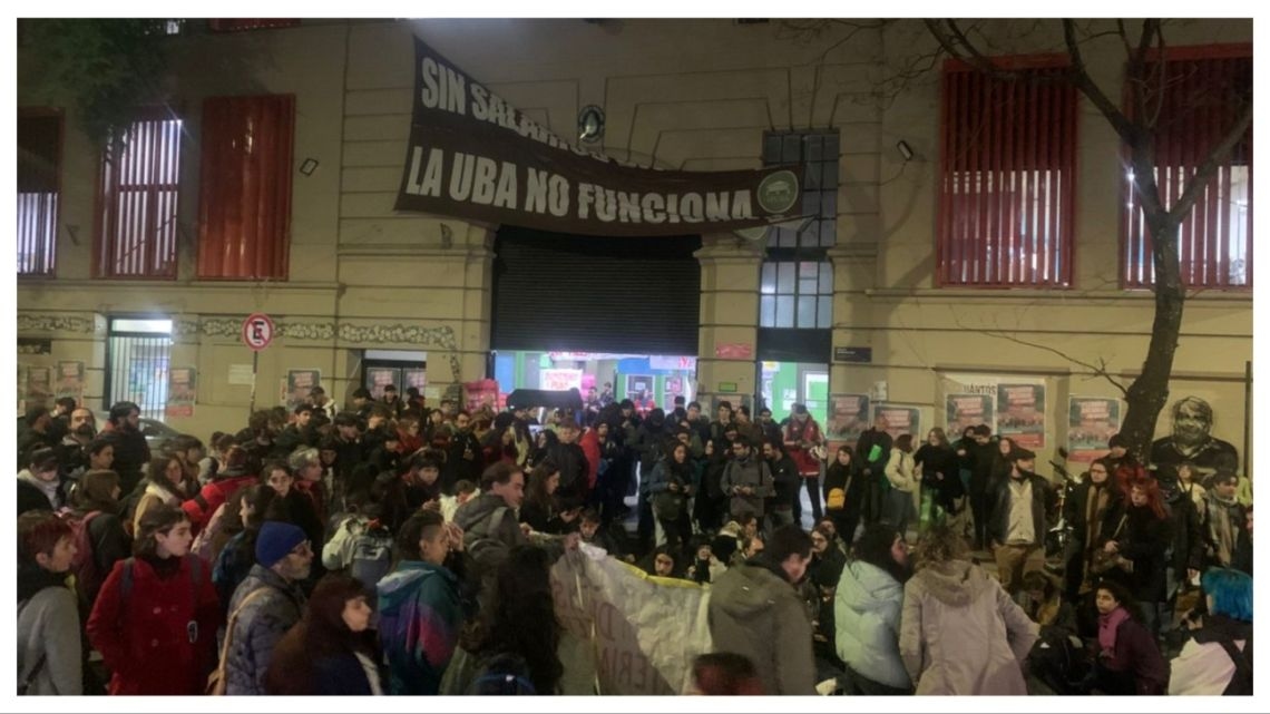 Les facultés de l'UBA et de l'Université de La Plata ont été réquisitionnées après la condamnation de Cristina Kirchner.