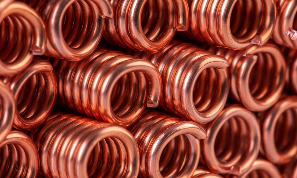 Copper is up as the market awaits the Fed's decision.