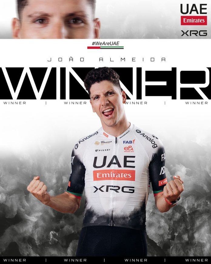 João Almeida wint de Ronde van Romandië