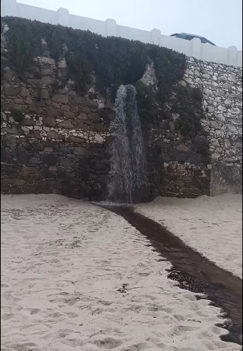 Council guarantees that water discharge on Foz do Arelho beach does not pose a danger