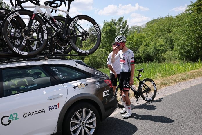 João Almeida desiste durante nona etapa do Tour de France