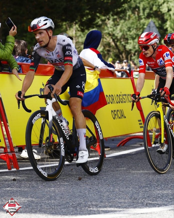 La Vuelta: Ayuso wygrywa etap bez zmian w walce o klasyfikację generalną