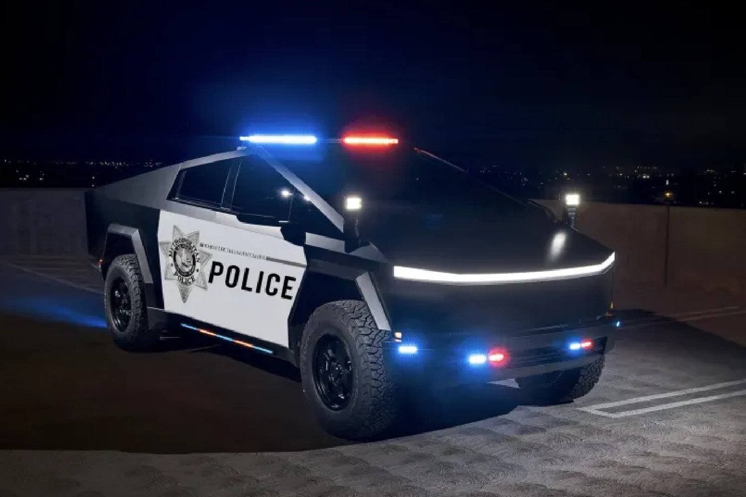 La police de Las Vegas reçoit 10 Cybertrucks Tesla d'un mystérieux donateur