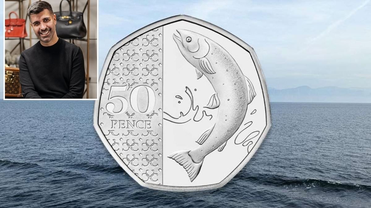 Wir haben zwei 50-Pence-Münzen von Salmon. Sind sie 150 Pfund wert und werden sie im Wert steigen? DAN HATFIELD antwortet