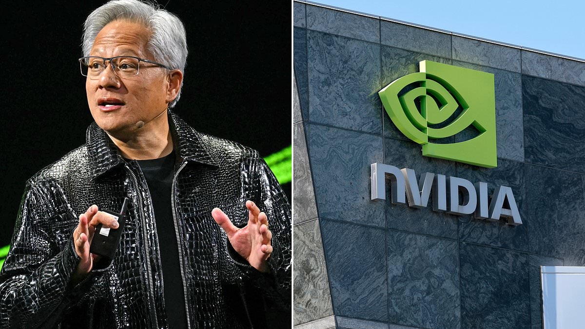 Les ventes et les bénéfices du fabricant de puces électroniques Nvidia ont doublé et les bénéfices ont atteint 57,5 ​​milliards de livres sterling grâce à l'essor de l'IA