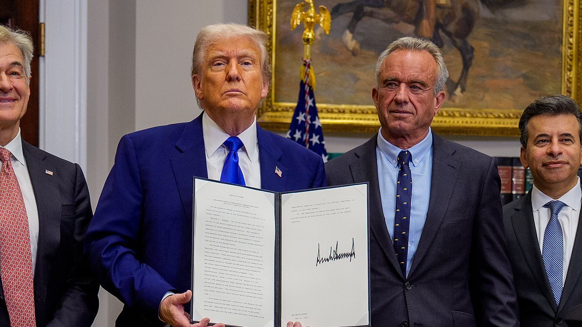 Full list of drugs that could be slashed under Trump's new executive order