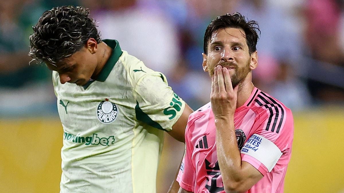 Lionel Messi ve Inter Miami, Palmeiras'a yenilmesine rağmen Kulüpler Dünya Kupası'nda eleme turlarına yükseldi