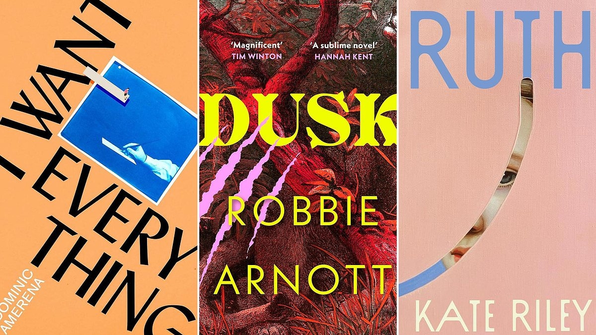 Die beste Belletristik dieser Woche: RUTH von Kate Riley, I WANT EVERYTHING von Dominic Amerena, DUSK von Robbie Arnott