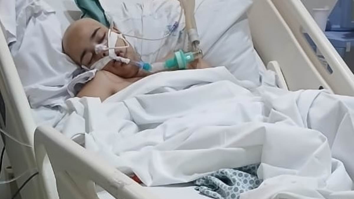 Mother, 24, shrugged off her dry cough... unaware it was deadly cancer crushing her internal organs
