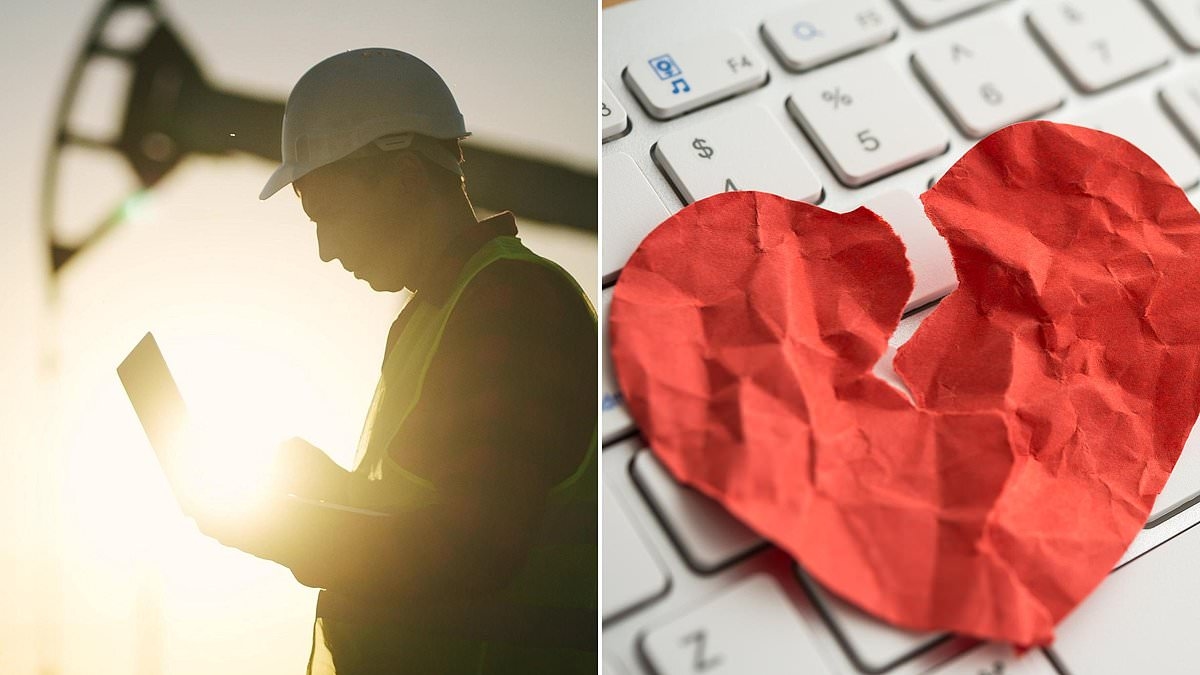 Vorsicht vor Online-Romanzen, die behaupten, beim Militär zu sein oder auf einer Ölplattform zu arbeiten, warnt eine große Bank