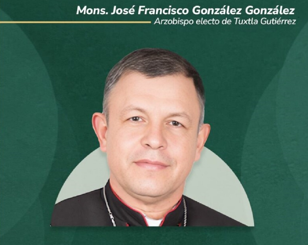 Papa Francesco nomina José Francisco González González Arcivescovo di Tuxtla Gutiérrez