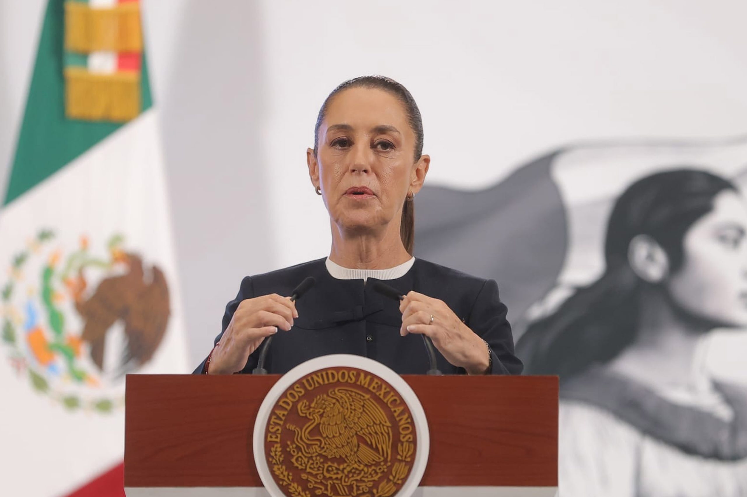 Claudia Sheinbaum, durgunluk tahminleri arasında Meksika'nın GSYİH büyümesini vurguluyor