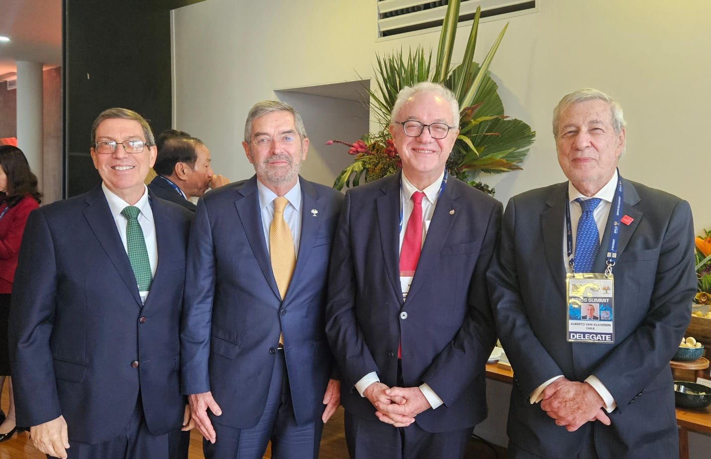 Vertice BRICS: Juan Ramón de la Fuente incontra i ministri degli esteri di India, Cile e Russia