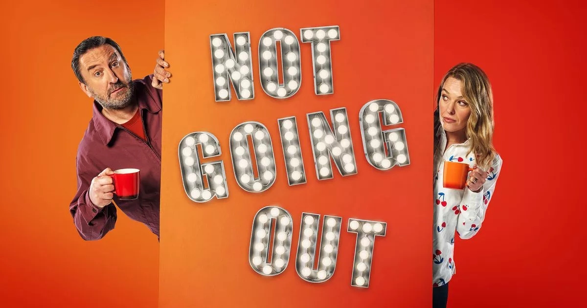 Not Going Out star Sally Bretton in pain as she's rushed to hospital  during filming