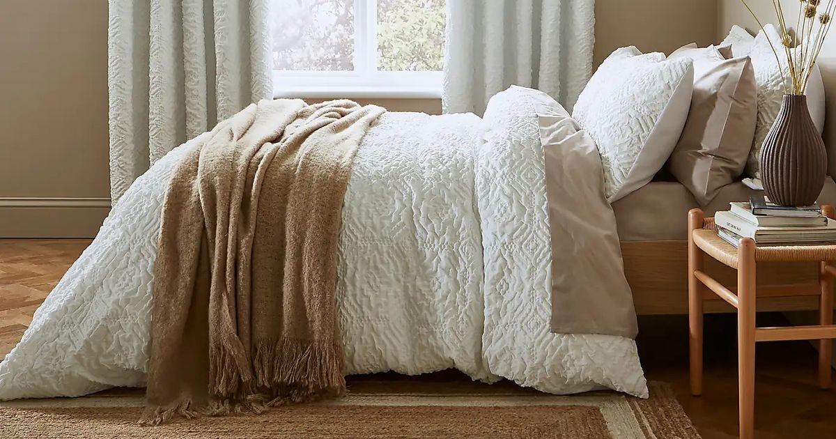 Los compradores de Dunelm dicen que "no es necesario planchar" la nueva ropa de cama de "calidad increíble".