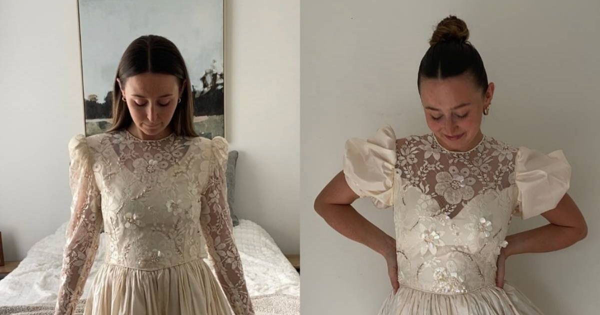 „Ich habe Hunderte bei meinem Hochzeitskleid gespart, indem ich Stacey Solomons genialen Trick kopiert habe.“