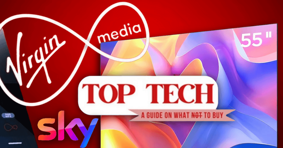 Top Tech : Sky contre Virgin Media alors qu'un forfait sport est réduit à 66 pence par jour et 260 £ de télévision pour 0 £