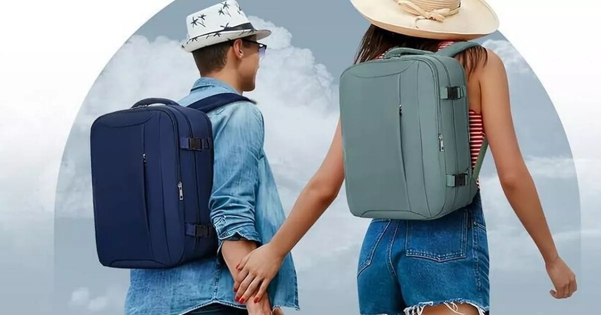 I passeggeri Ryanair si aggiudicano il bagaglio a mano Amazon "facile da preparare" con uno sconto del 45%