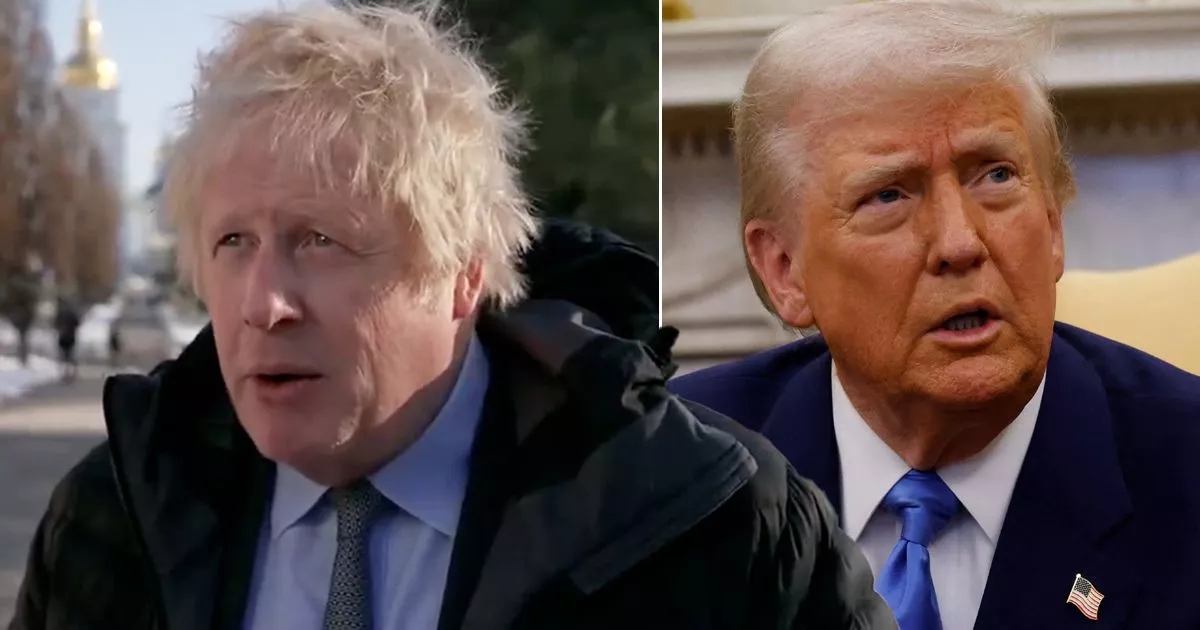 Boris Johnson critica las "mentiras descaradas" de Donald Trump y ataca al presidente ucraniano Zelensky