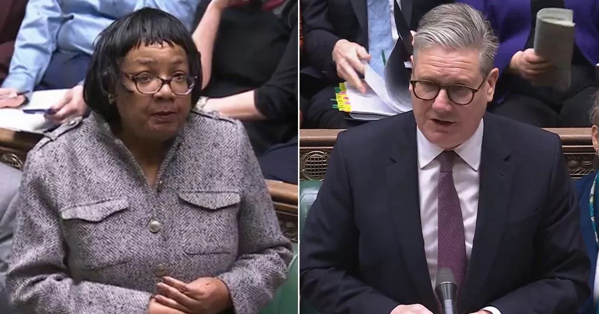 Diane Abbott affronta Keir Starmer in uno scontro furioso sugli aiuti: "Ci renderanno meno sicuri"