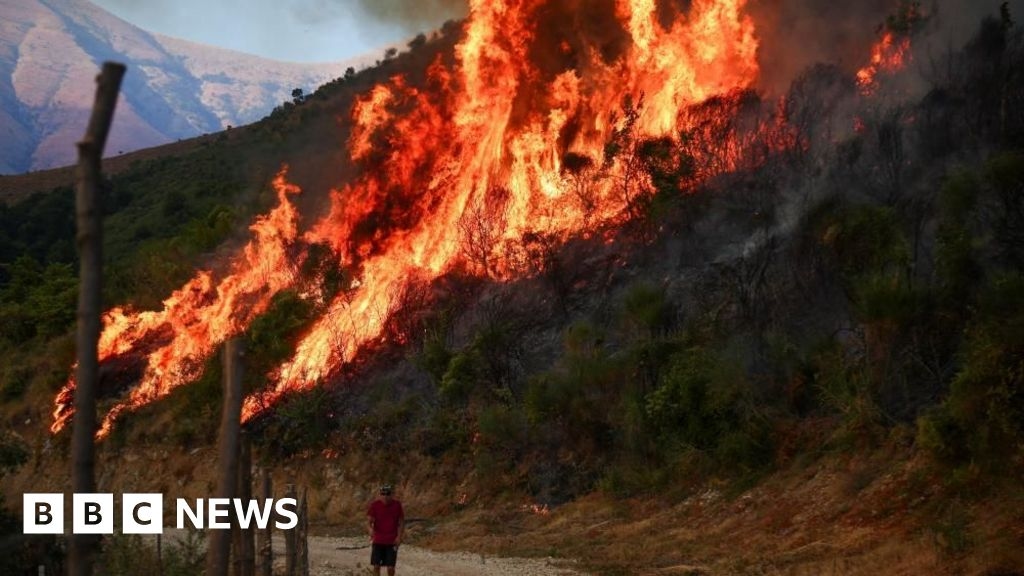 W południowej Europie szaleją pożary, a temperatury przekraczają 40°C