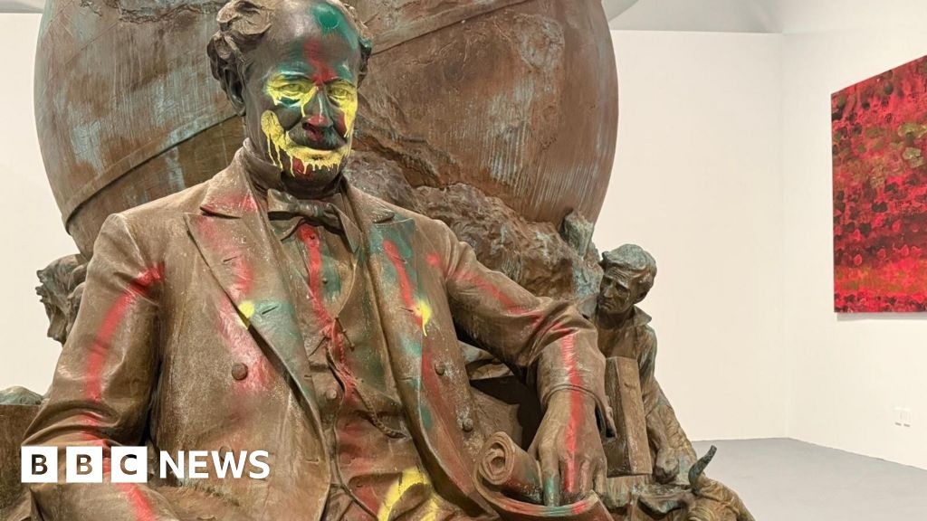 These confederate statues caused nationwide protests. Melted down, they're now art pieces