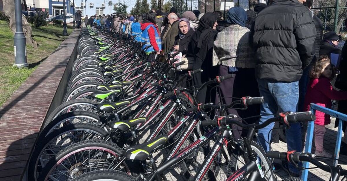 Fietsen voor nog eens 100 kinderen in Bahçelievler