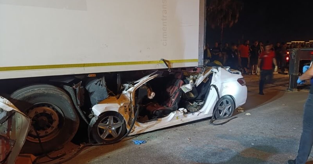Verschrikkelijk ongeluk in Silifke! 2 doden