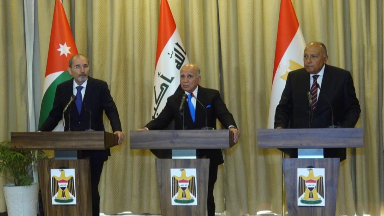 Ministrowie spraw zagranicznych Iraku, Egiptu i Jordanii spotykają się przed szczytem Ligi Arabskiej