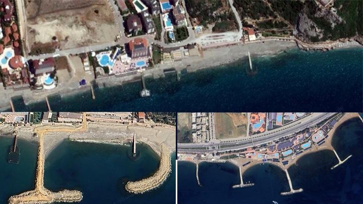 Ubicación: Antalya! Comprobado por fotos satelitales: Quienes hacen estas cosas están cortando la rama en la que están sentados