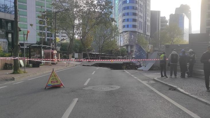 Dernière minute : Effondrement d'une route à Istanbul ! Des mesures de sécurité étendues