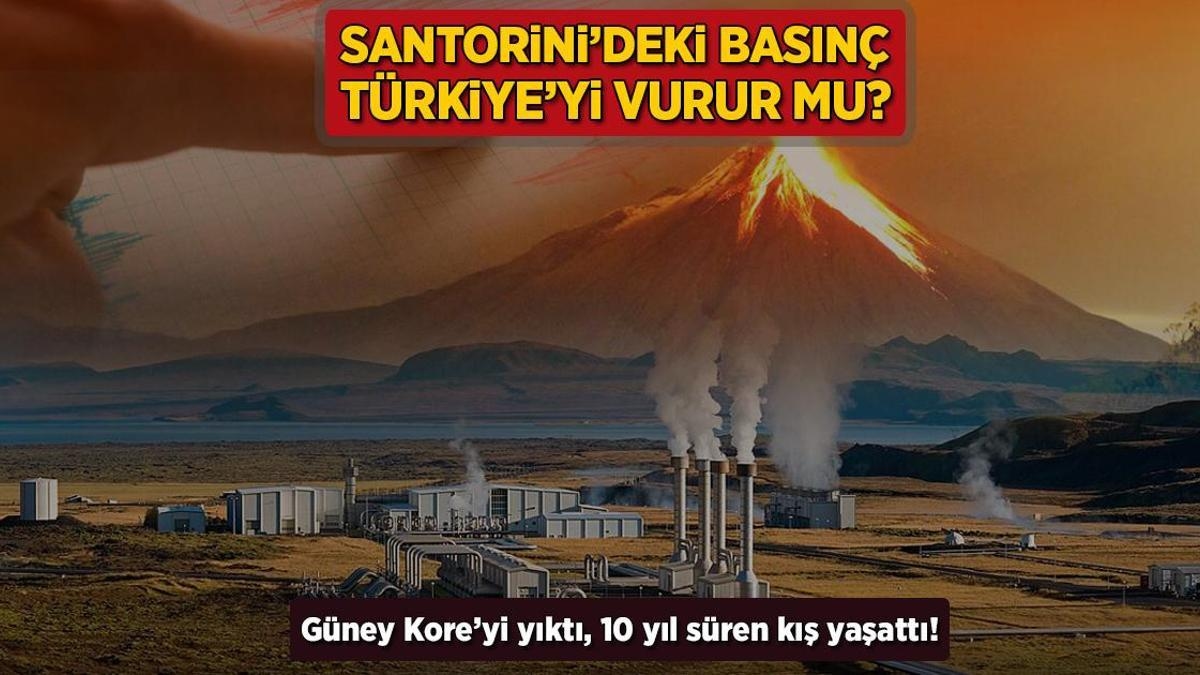 La pression à Santorin affectera-t-elle la Turquie ? La Corée du Sud a été détruite et un hiver de 10 ans a été provoqué