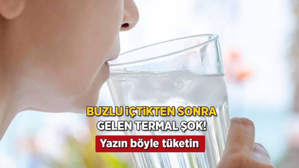 Para refrescarse, es preferible agua caliente, ¡no helada! Es una táctica árabe; te hace decir "¡oh!".