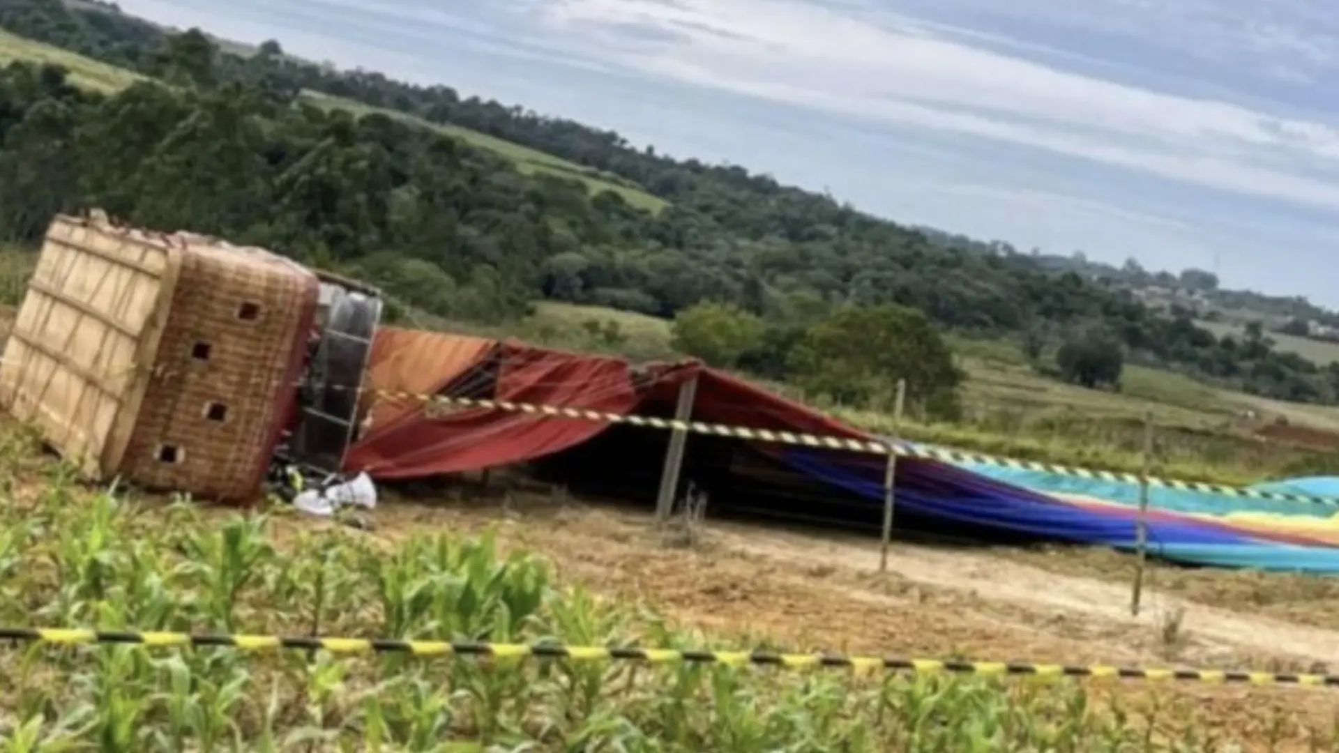 Chute mortelle au Brésil : une femme enceinte décède après être tombée d'une montgolfière