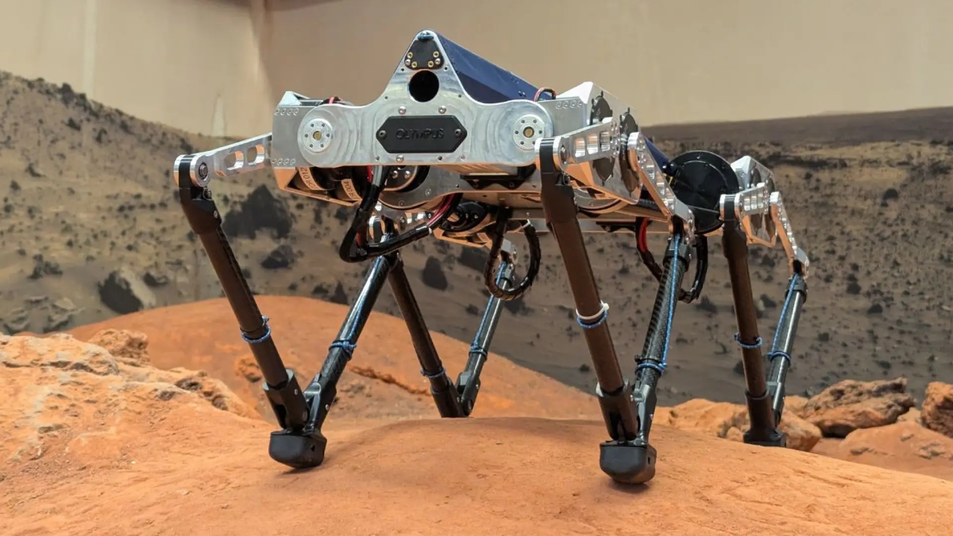 Dies ist Olympus, der Roboterhund, der zusammen mit dem Perseverance-Rover der NASA den Mars erkunden könnte.