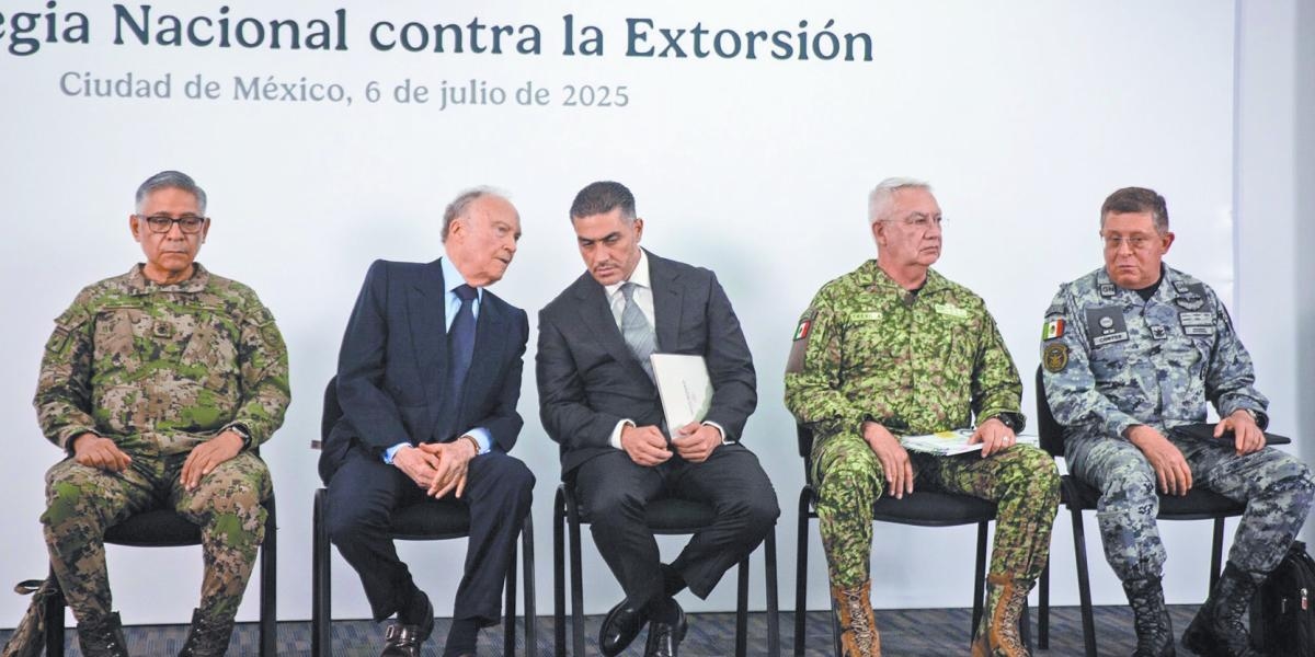 The SSPC presents a national strategy against extortion; it has increased by 82% in 10 years.