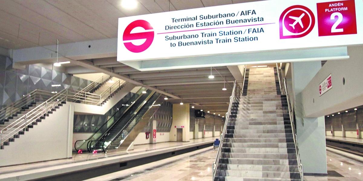 21 hectares à occuper pour le passage du train AIFA-Pachuca.