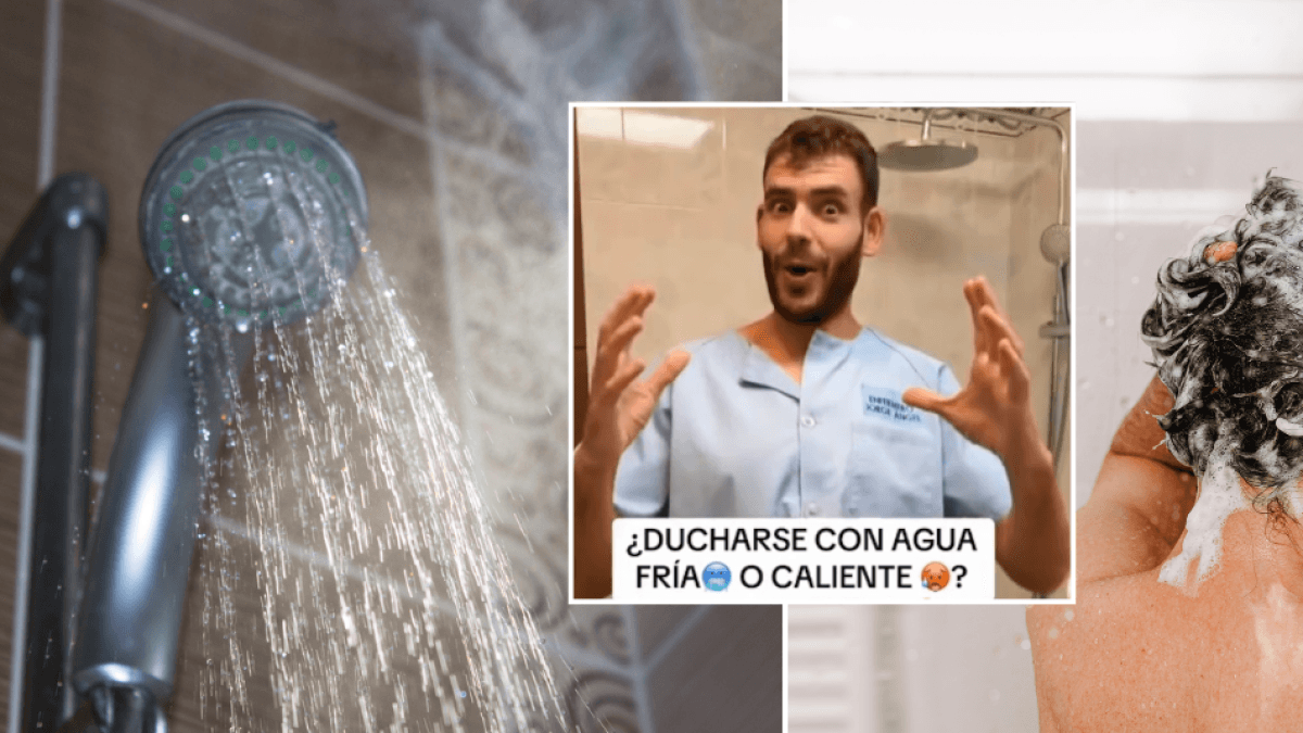 Enfermo revela si es mejor bañarse con agua fría o caliente y cuál es la temperatura adecuada