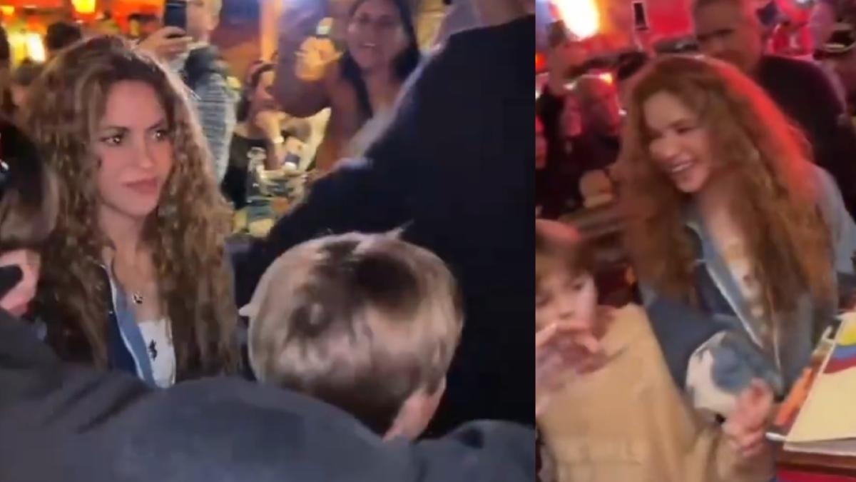 Shakira surpreende ao aparecer com os filhos na Zona T, em Bogotá: causou sensação