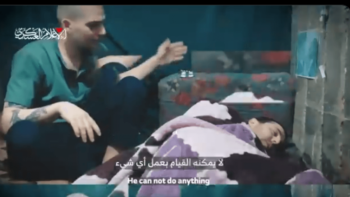 Le Hamas publie une vidéo de propagande montrant l'otage colombo-israélien Elkana Bohbot vivant