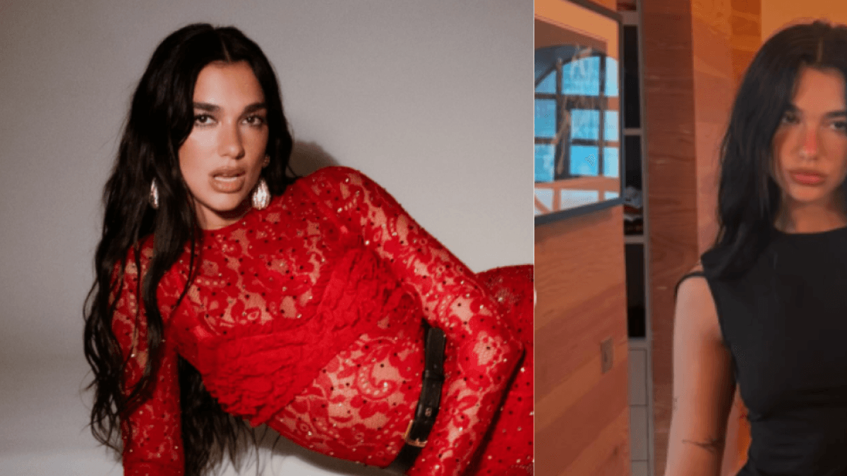Dua Lipa schickte einen Gruß auf Spanisch nach Kolumbien: „Wir sehen uns in ein paar Monaten.“
