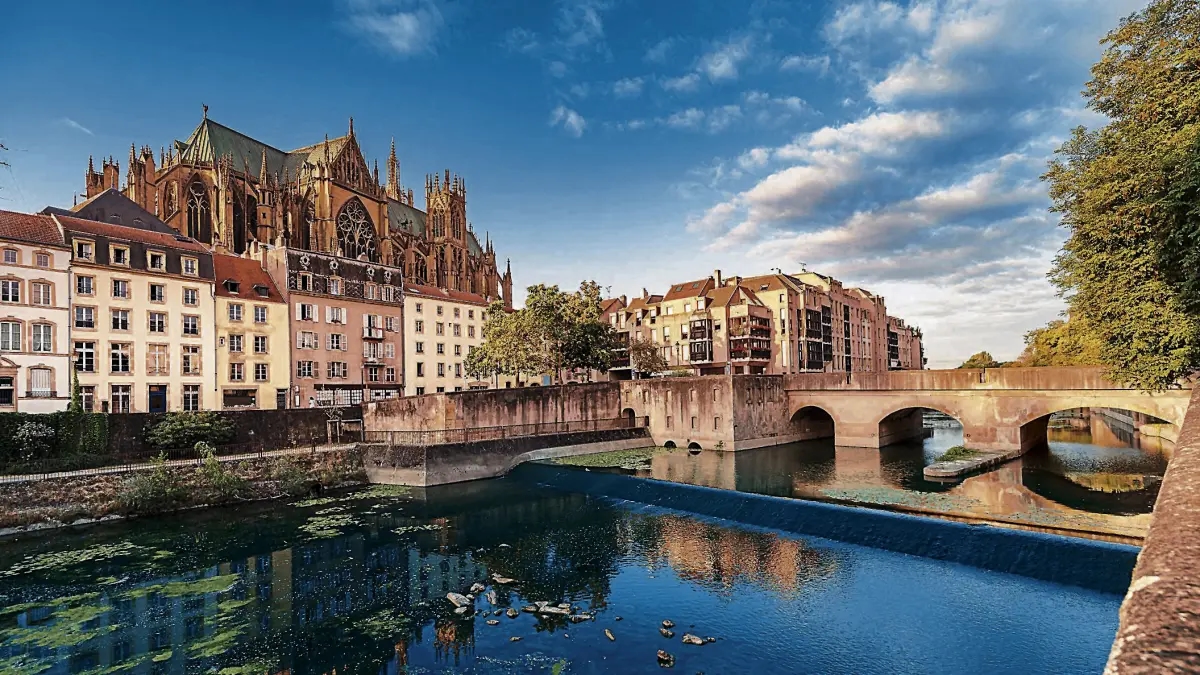 Metz, a small city with one of the most beautiful Gothic cathedrals